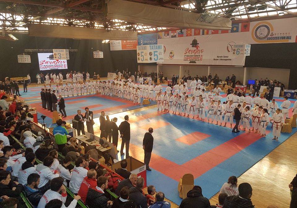 VOGOŠĆA OSVJETLALA OBRAZ: USPJEŠNO ZAVRŠENO 17. BALKANSKO KARATE PRVENSTVO ZA KADETE, JUNIORE I U21