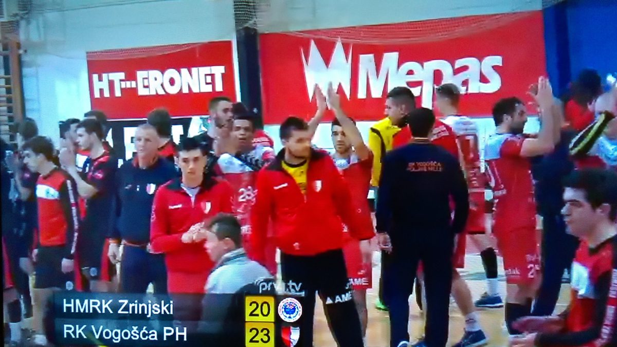 NASTAVLJENA PREMIJER RUKOMETNA LIGA BIH – POBJEDA RK VOGOŠĆA POLJINE HILLS U MOSTARU PROTIV ZRINJSKOG REZULTATOM 23:20