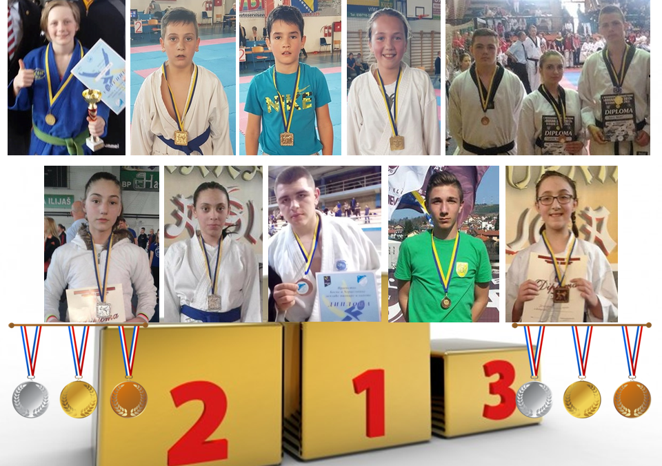 ŽETVA MEDALJA ZA SPORTISTE VOGOŠĆE