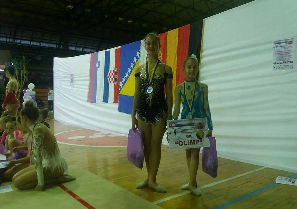 GIMNASTIČARKE OLIMPA USPJEŠNE I NA TURNIRU U VISOKOM