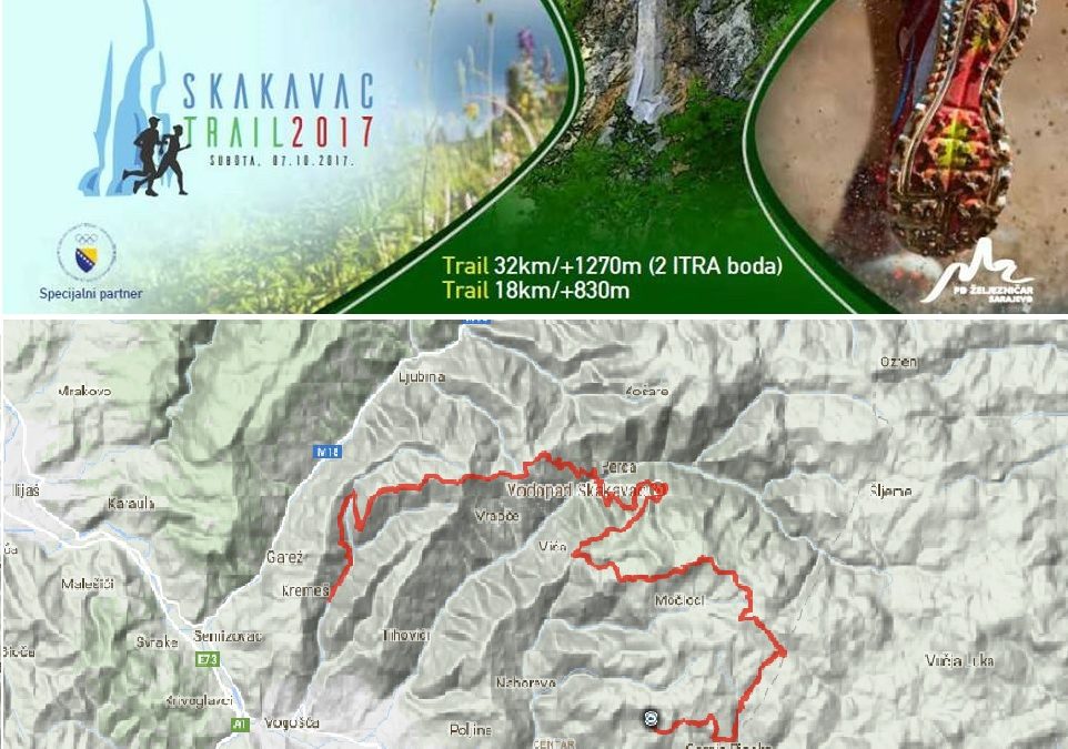 U OKTOBRU TRKA SKAKAVAC TRAIL 2017