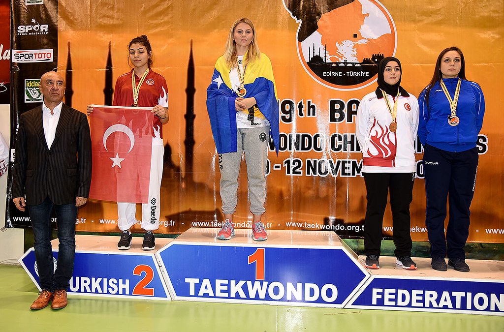 VOGOŠĆANKA LAMIJA DURMIĆ BALKANSKA PRVAKINJA U TAEKWONDO-u