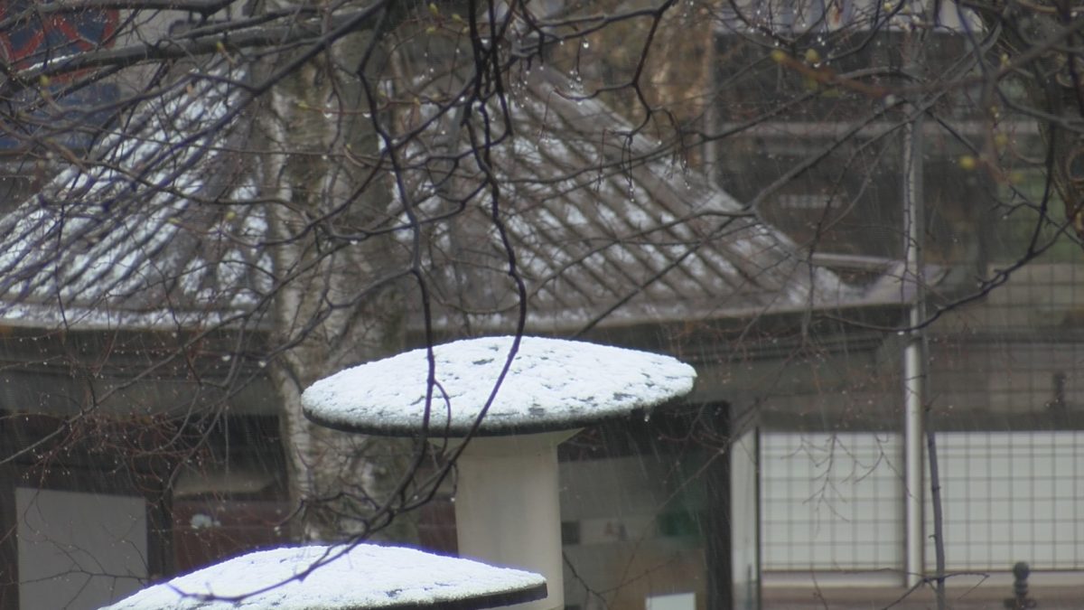 SNIJEG NA PRAGU PROLJEĆA U VOGOŠĆI