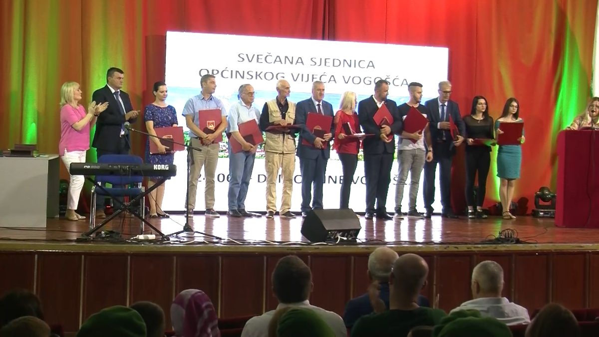 24. JUNI, DAN OPĆINE VOGOŠĆA: ODRŽANA SVEČANA SJEDNICA OPĆINSKOG VIJEĆA