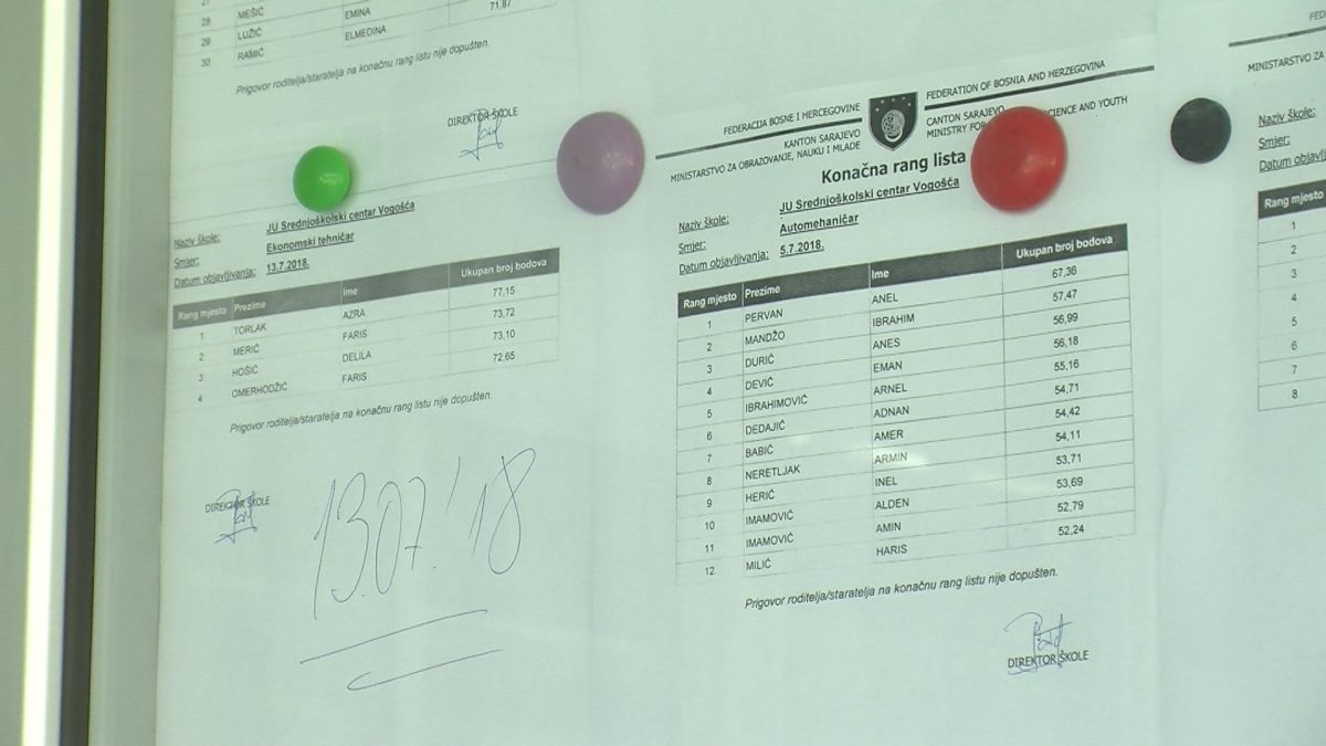 ZAVRŠEN I DRUGI ON-LINE UPISNI ROK U SREDNJE ŠKOLE