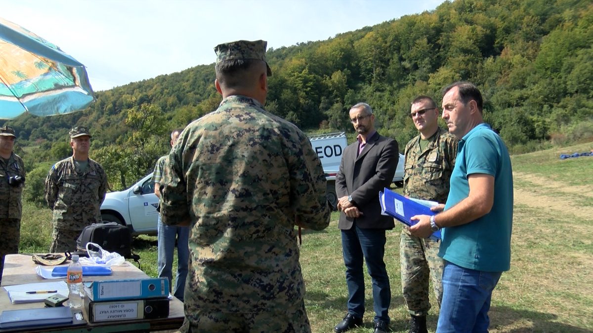 U MZ GORA IZVRŠENA PRIMOPREDAJA DEMINIRANE POVRŠINE