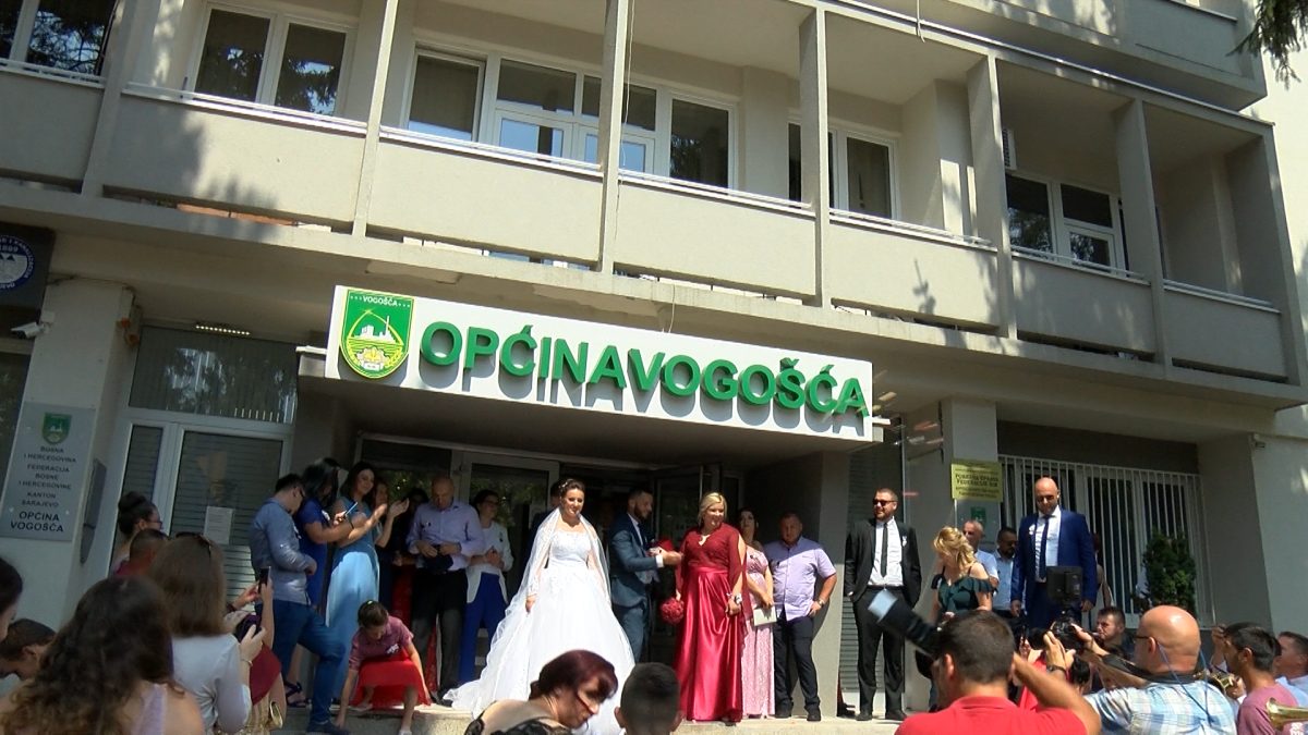 U VOGOŠĆI U PRVIH 6 MJESECI SKLOPLJENO 68 BRAKOVA
