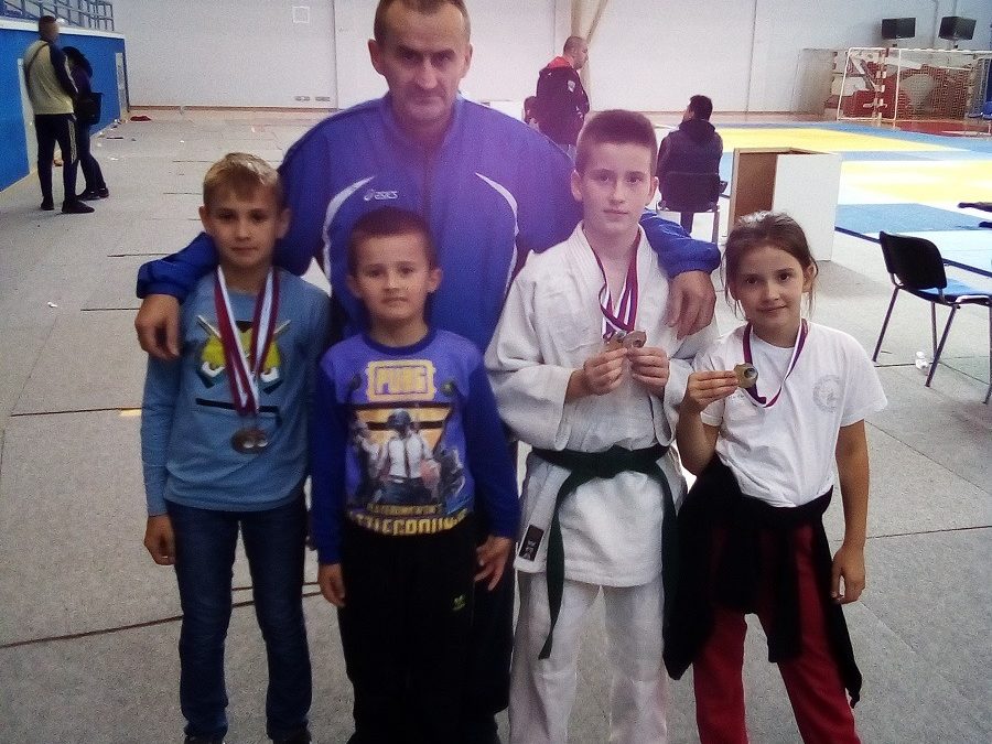NOVIH PET MEDALJA ZA DŽUDISTE “CHAMPIONA”