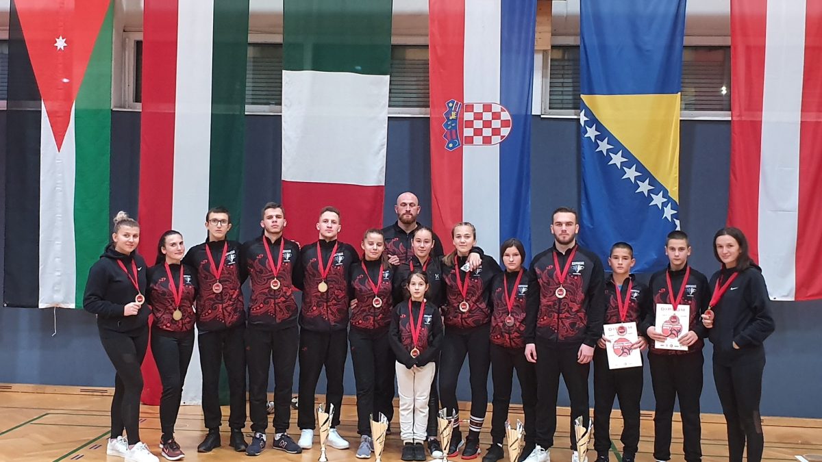 JOŠ JEDAN MEĐUNARODNI USPJEH KARATISTA SAMBONA IZ VOGOŠĆE NA TURNIRU U AUSTRIJI
