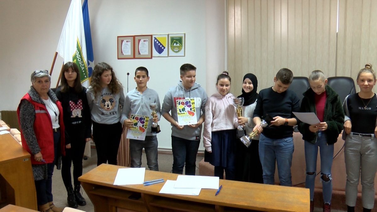 UČENICI OŠ “ZAHID BARUČIJA” OVOGODIŠNJI POBJEDNICI OPĆINSKOG TAKMIČENJA “UPOZORAVANJE NA MINE”