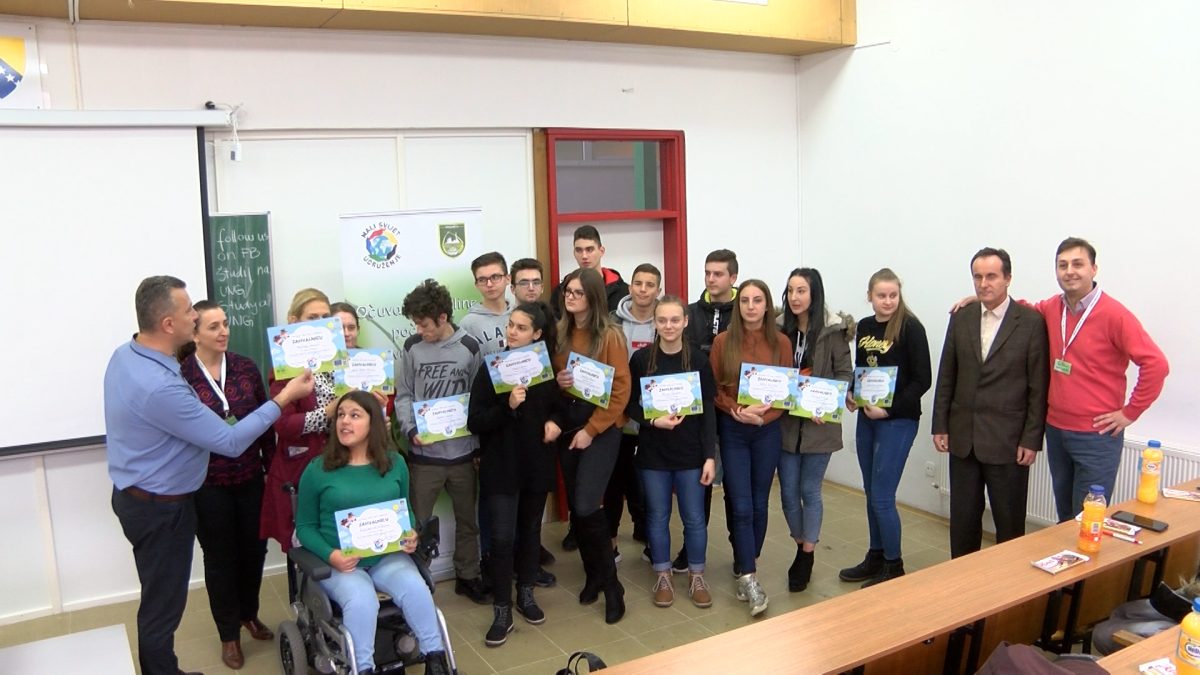 DANAS JE U SŠC VOGOŠĆA ZAVRŠENA RADIONICA PROJEKTA “OČUVANJE OKOLINE POČINJE OD TVOJE OKOLINE”
