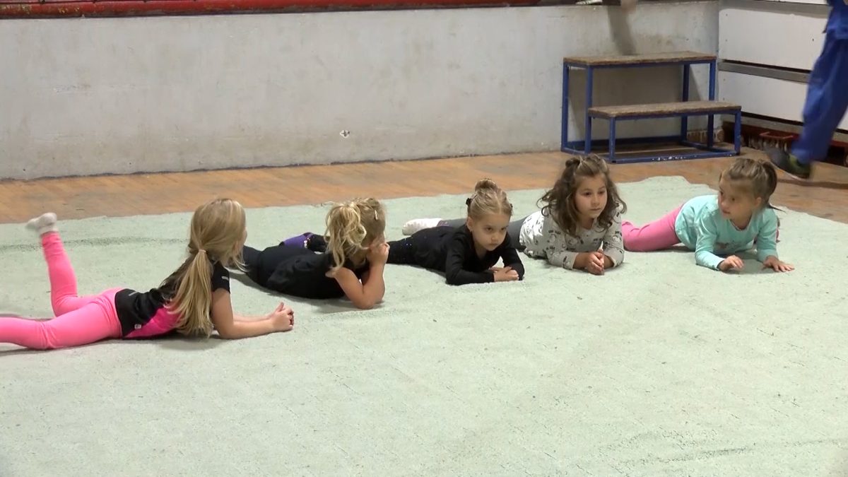 GIMNASTIČKI KLUB „OLIMP“  POČINJE SA TRENINZIMA