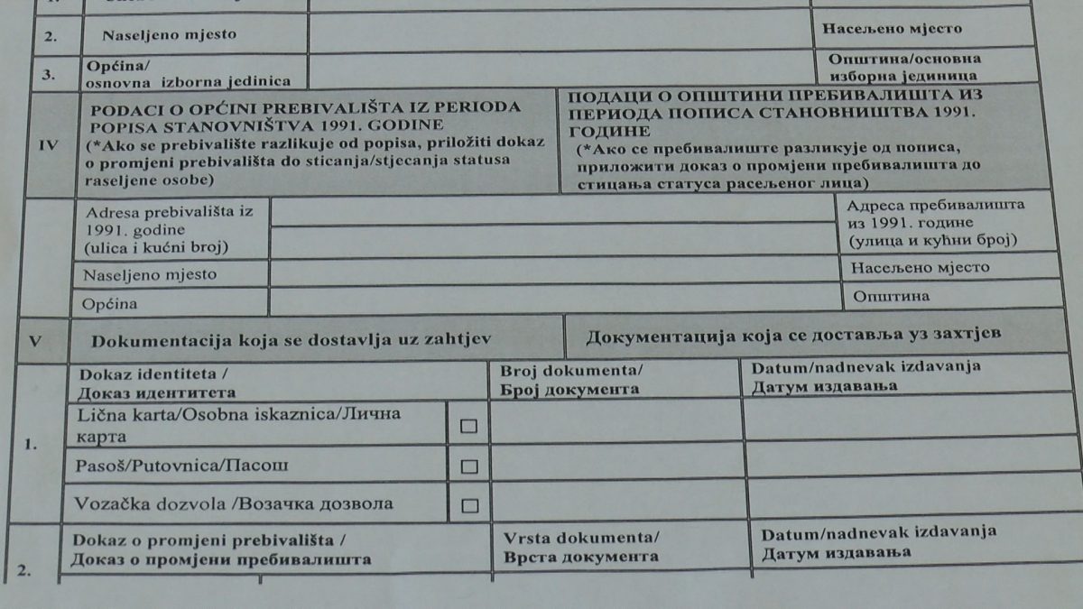 U OPĆINI VOGOŠĆA IZLOŽEN PRIVREMENI BIRAČKI SPISAK
