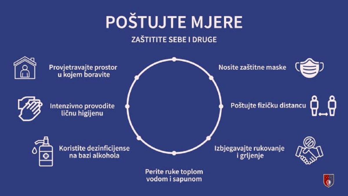 KRIZNI ŠTAB MINISTARSTVA ZDRAVSTVA KANTONA SARAJEVO DONIO NAREDBU SA RESTRIKTIVNIJIM MJERAMA