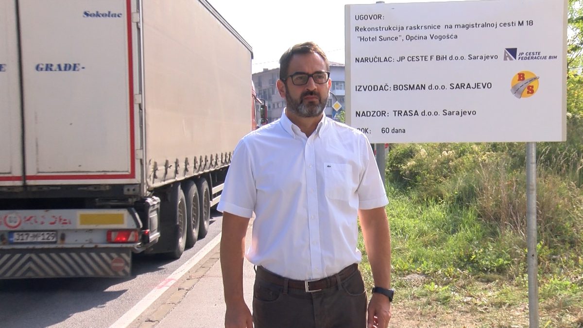 OTPOČELI RADOVI NA IZGRADNJI RASKRSNICE SA KRUŽNIM TOKOM KOD HOTELA “SUNCE”