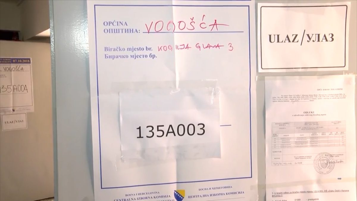 OIK VOGOŠĆA: PRAVO GLASA NA LOKALNIM IZBORIMA BIRAČI KOJI SU POZITIVNI NA COVID – 19 ILI SU U IZOLACIJI MOGU OSTVARITI SAMO NA OSNOVU NALAZA I RJEŠENJA