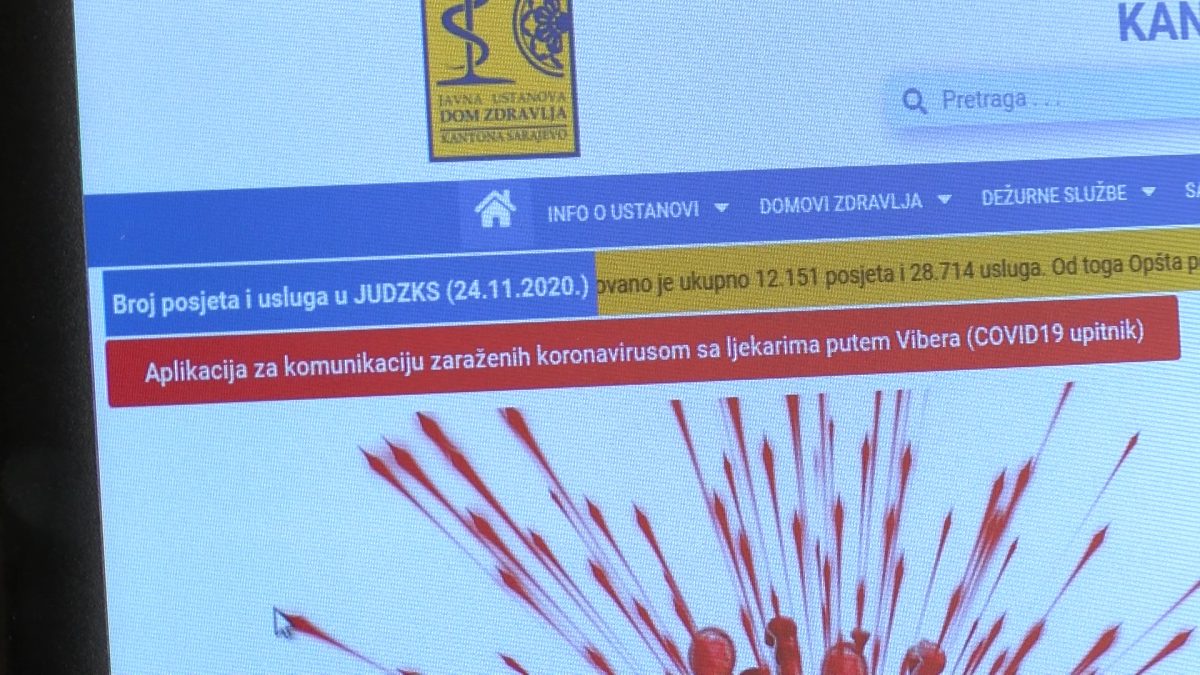 ZARAŽENI KORONAVIRUSOM U KS S LJEKARIMA MOGU KOMUNICIRATI PUTEM VIBERA