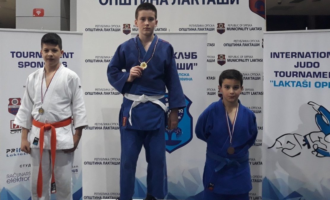 JUDOKE “CHAMPIONA” NASTUPILI NA TURNIRU U LAKTAŠIMA, ENSAR HADŽIAVDIĆ ZLATNI
