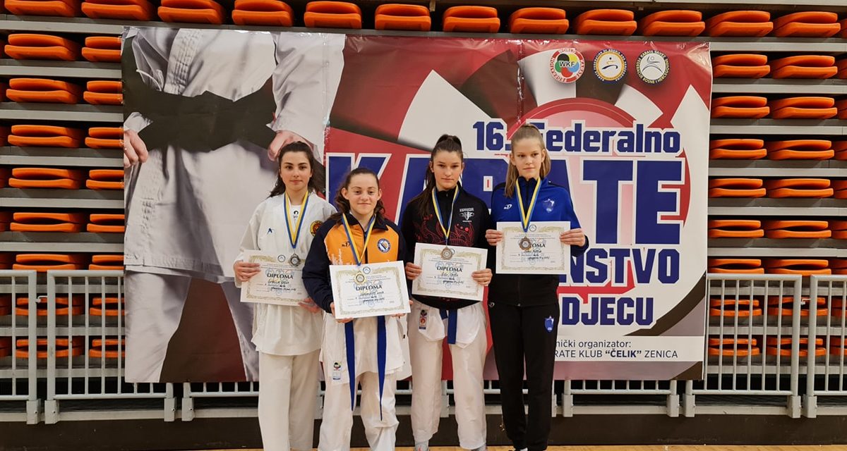 SAJRA ŠIŠIĆ BRONZANA NA FEDERALNOM PRVENSTVU