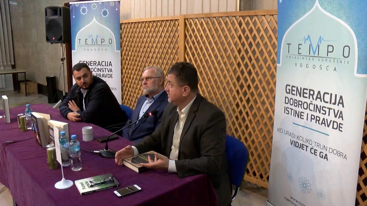 UDRUŽENJE “TEMPO” UPRILIČILO TRIBINU NA KOJOJ SU PROMOVISANI NASLOVI IZ ISLAMSKE LITERATURE