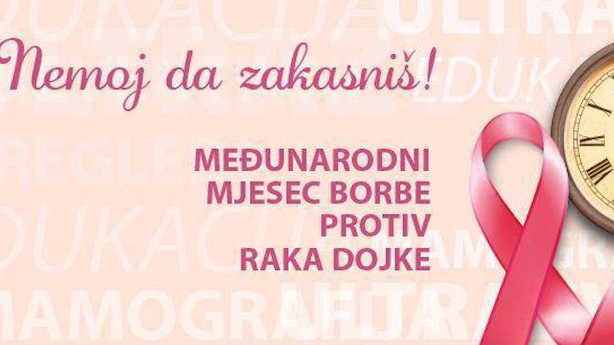 OKTOBAR MJESEC BORBE PROTIV RAKA DOJKE