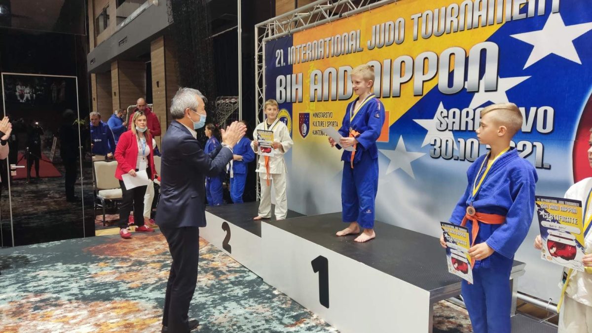 ČLAN JUDO KLUBA “CHAMPION” AHMED MEHIĆ ZLATNI NA TAKMIČENJU “BIH AND NIPPON”