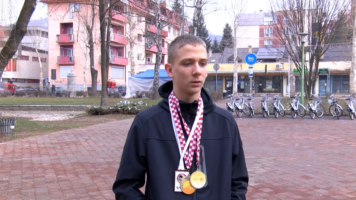 SANJIN HUKARA NAJPERSPEKTIVNIJI SPORTISTA KANTONA SARAJEVO