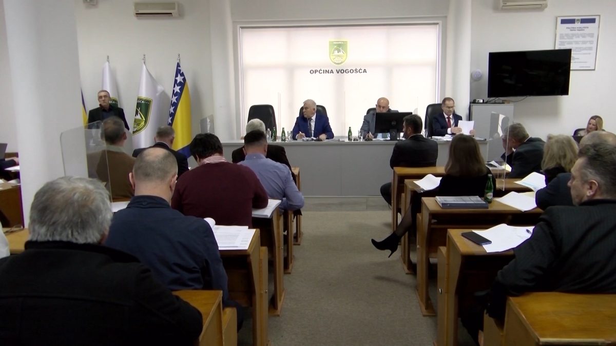 SUTRA 14. SJEDNICA OPĆINSKOG VIJEĆA VOGOŠĆA
