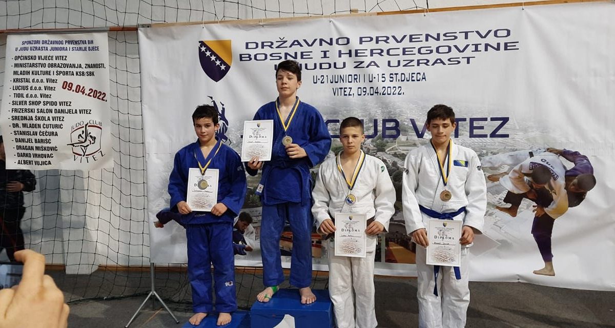 JUDO KLUB VOGOŠĆA: JUSUF HODŽIĆ PRVAK BOSNE I HERCEGOVINE