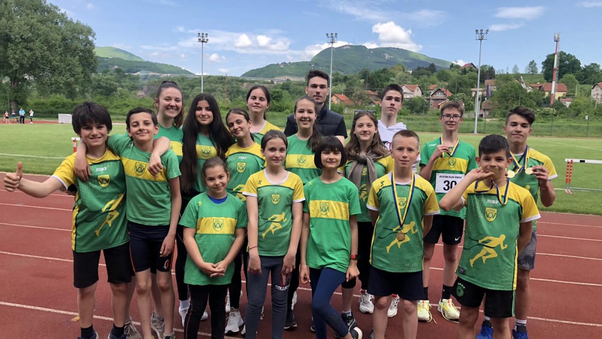 VOGOŠĆANSKI ATLETIČARI OSVOJILI MEDALJE U ZENICI I ČITLUKU