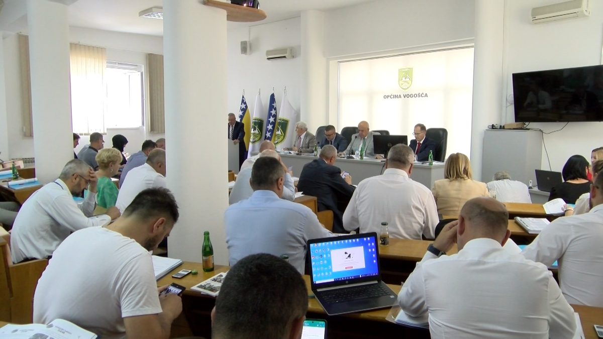 ODRŽANA 18. REDOVNA SJEDNICA OPĆINSKOG VIJEĆA VOGOŠĆA