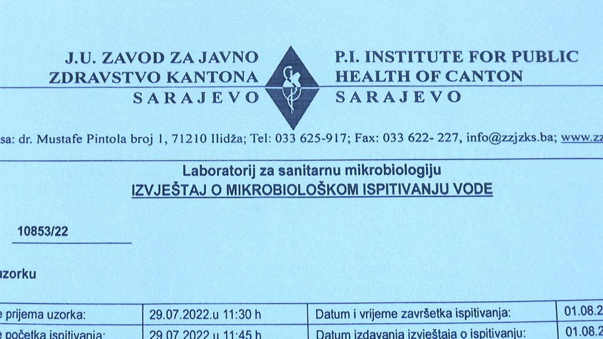 VODA NA VODOVODU 7 VRELA ISPRAVNA ZA PIĆE