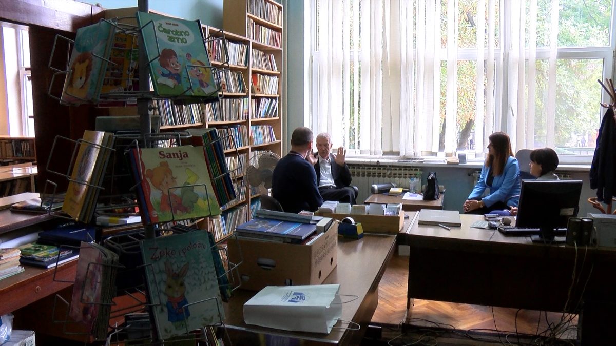 VOGOŠĆANSKU BIBLIOTEKU POSJETIO DIREKTOR NACIONALNE I UNIVERZITETSKE BIBLIOTEKE BIH
