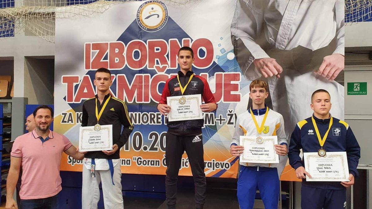 ČLANOVI KARATE KLUBA SAMBON ODLIČNI NA IZBORNOM TAKMIČENJU