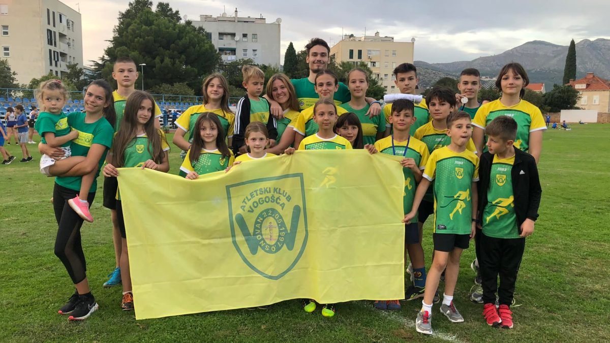 DEVET MEDALJA ZA VOGOŠĆANSKE ATLETIČARE U DUBROVNIKU