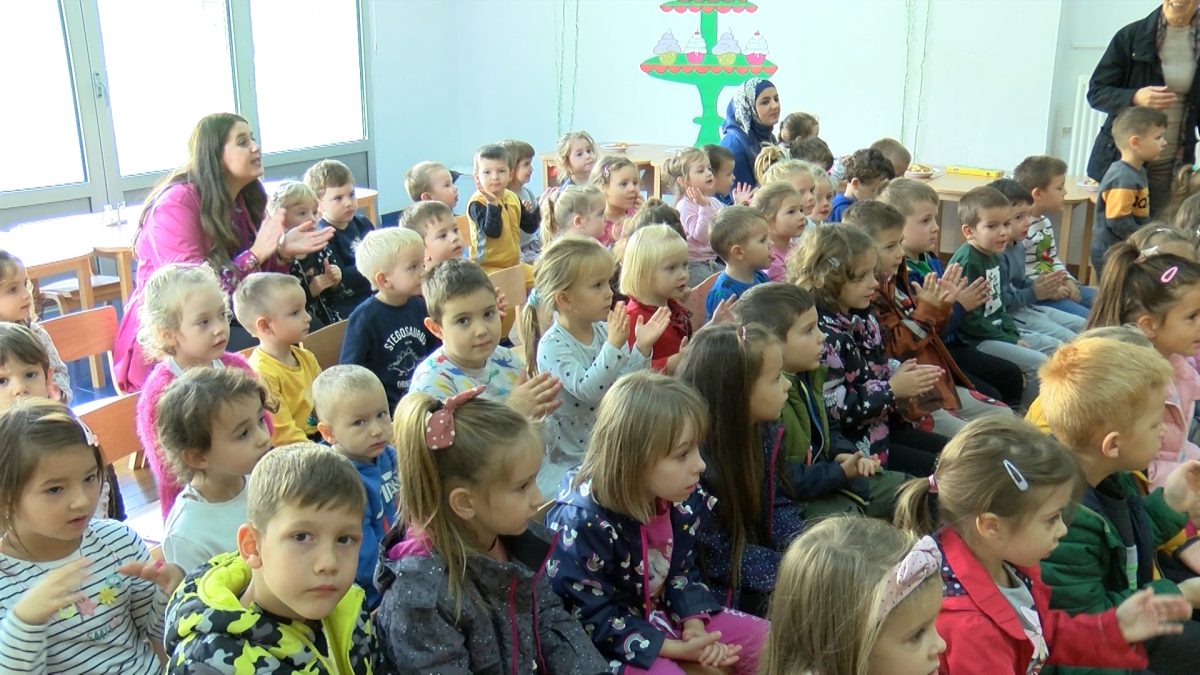 MALIŠANI VRTIĆA”TREŠNJICA” POSJETILI DRUGARE IZ VRTIĆA”LJILJANI”