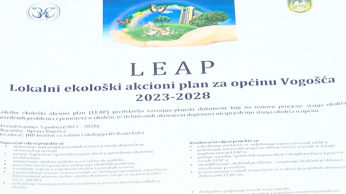 U VOGOŠĆI ODRŽANA RADIONICA NA TEMU IZRADE LOKALNOG EKOLOŠKOG AKCIONOG PLANA OPĆINE VOGOŠĆA 2023-2028