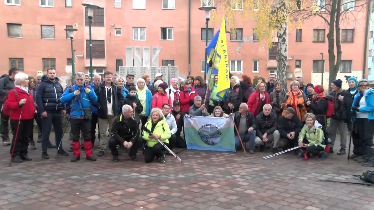TRADICIONALNIM POHODOM PD „PLANINAR“ OBILJEŽAVA 25. NOVEMBAR – DAN DRŽAVNOSTI BIH