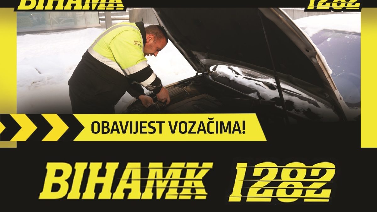 BIHAMK OBAVIJEST VOZAČIMA