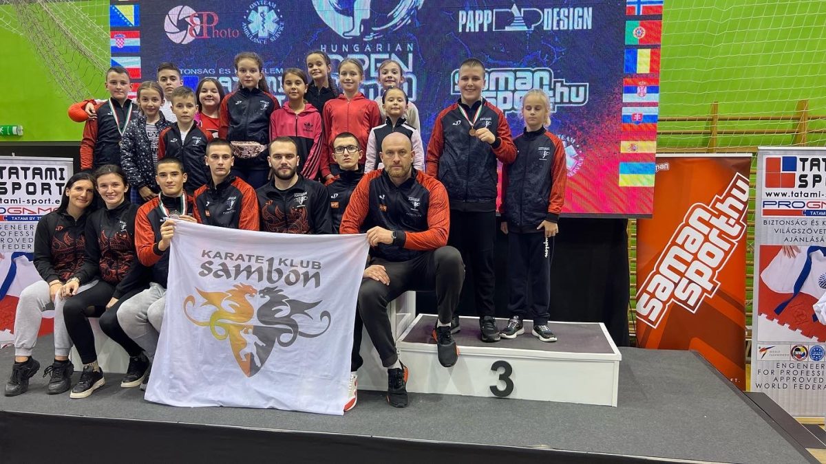 KK „SAMBON“ OSVOJIO 3 MEDALJE NA HUNGARIAN CUPU