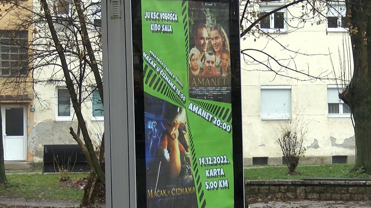 U SRIJEDU 14. DECEMBRA U VOGOŠĆI PROJEKCIJE FILMOVA „AMANET“I „MAČAK U ČIZMAMA“