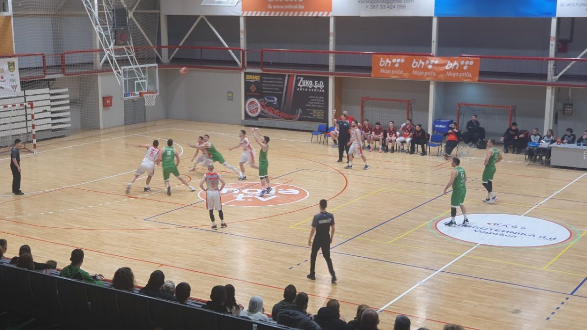 KOŠARKAŠI VOGOŠĆE NA DOMAĆEM PARKETU PORAŽENI OD KAKNJA REZULTATOM 92:72