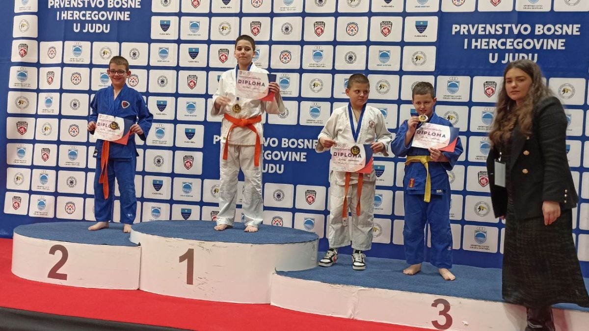 JUDO KLUB CHAMPION: MUHAMED HURIĆ ŠAMPION BIH U KONKURENCIJI POLETARACA