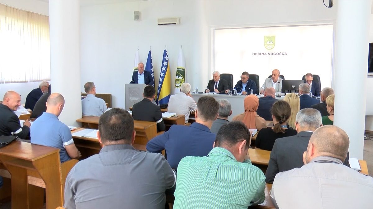 SUTRA 27. SJEDNICA OPĆINSKOG VIJEĆA VOGOŠĆA