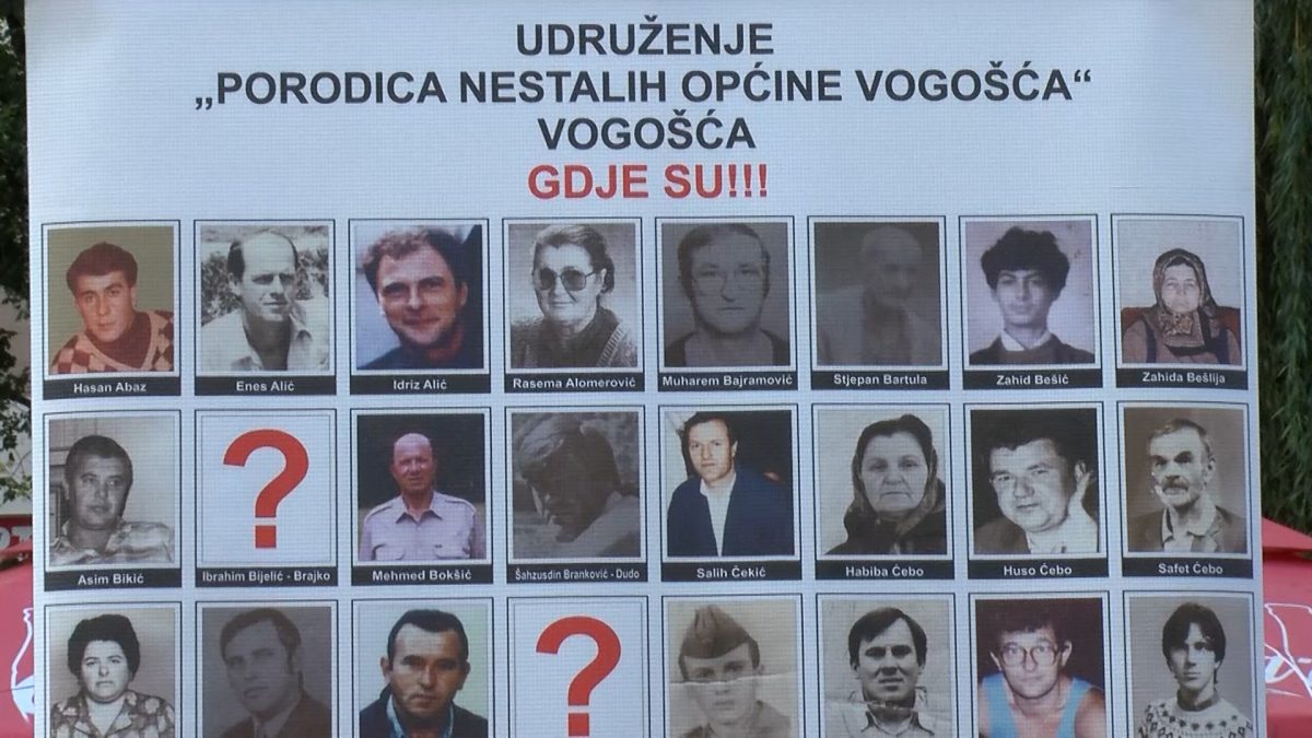 U VOGOŠĆI OBILJEŽEN MEĐUNARODNI DAN NESTALIH OSOBA UZ PITANJE: GDJE JE?