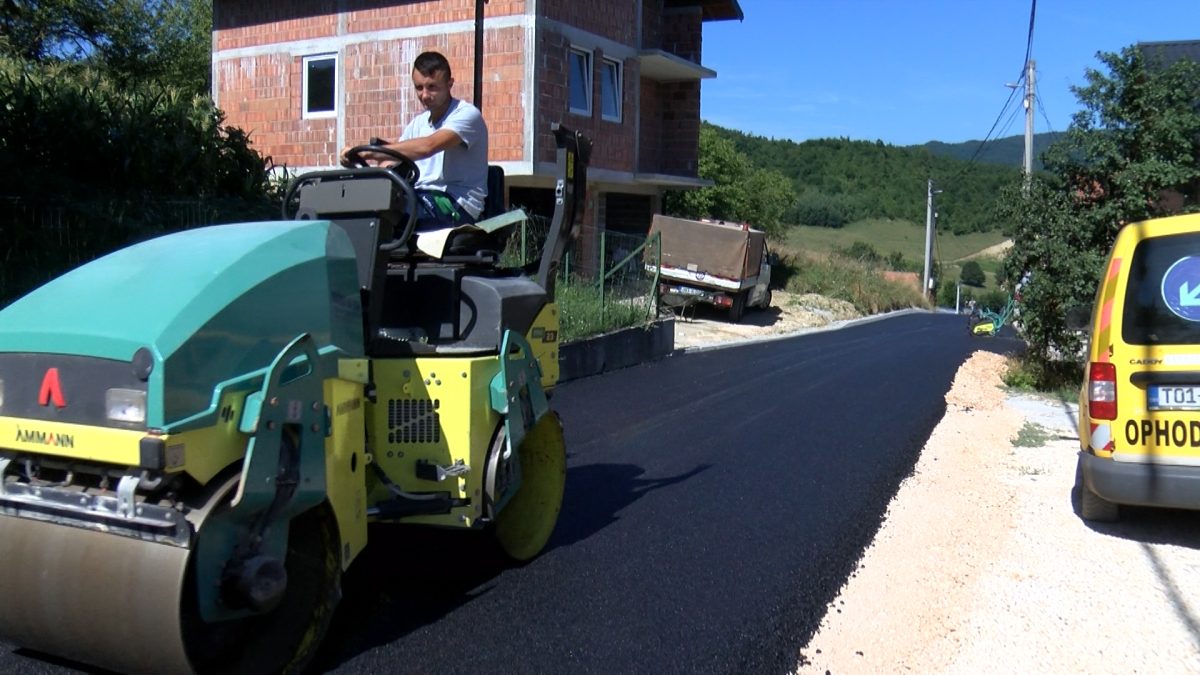 U NASELJU DONJA JOŠANICA ASFALTIRANO 450 METARA LOKALNOG PUTA