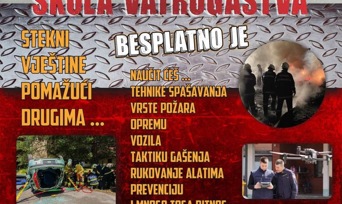 VD “VOGOŠĆA” ORGANIZUJE ŠKOLU VATROGASTVA