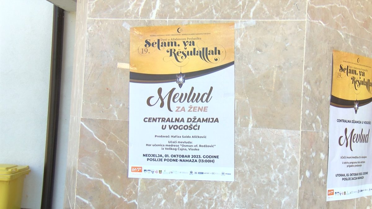 DANI O ALLAHOVOM POSLANIKU “SELAM, YA RESULALLAH” – MEVLUDI I U VOGOŠĆI