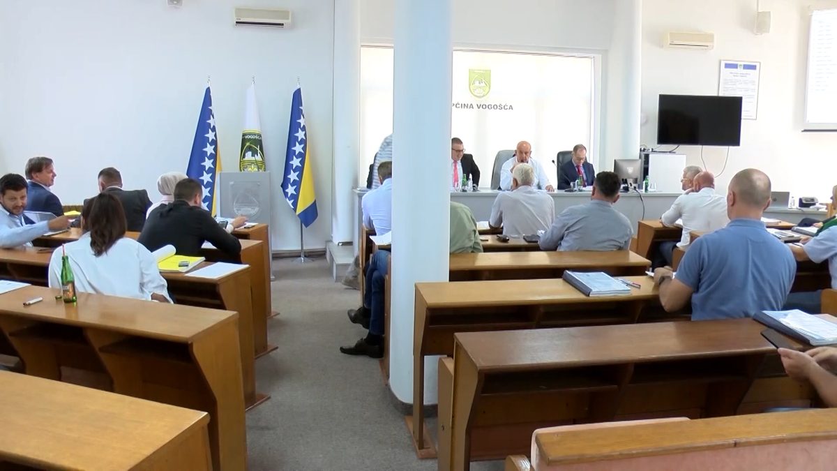 SUTRA 29. REDOVNA SJEDNICA  OPĆINSKOG VIJEĆA VOGOŠĆA