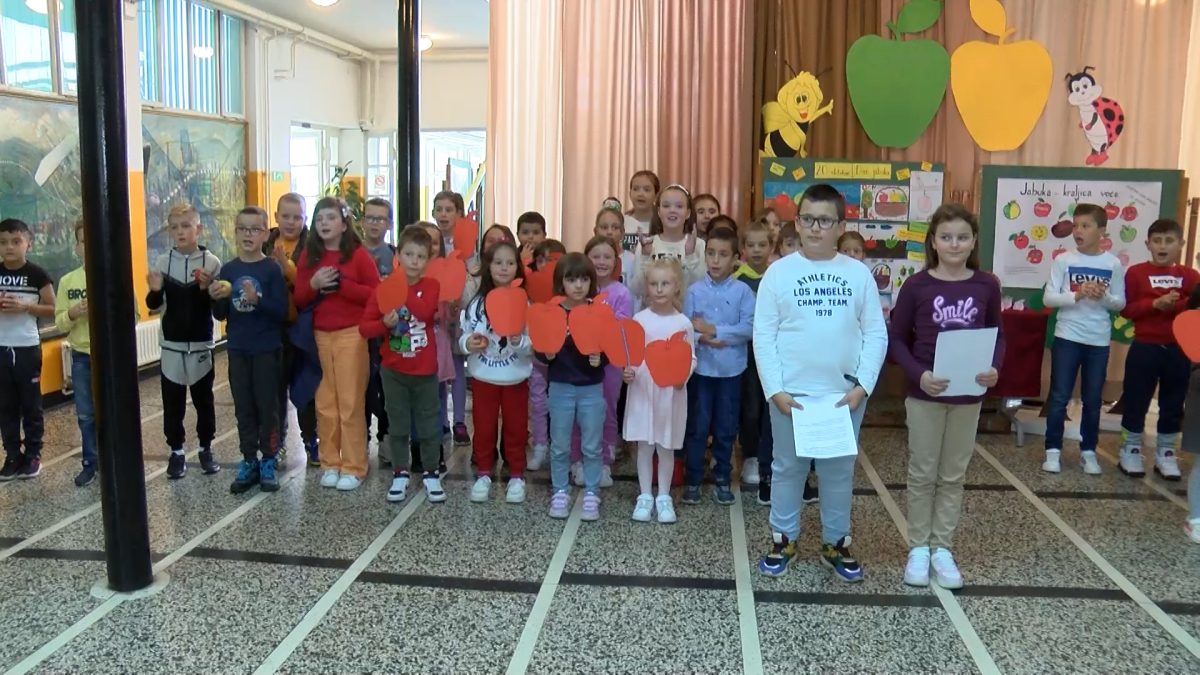 UČENICI OŠ “PORODICE EF. RAMIĆ” OBILJEŽILI SVJETSKI DAN JABUKA
